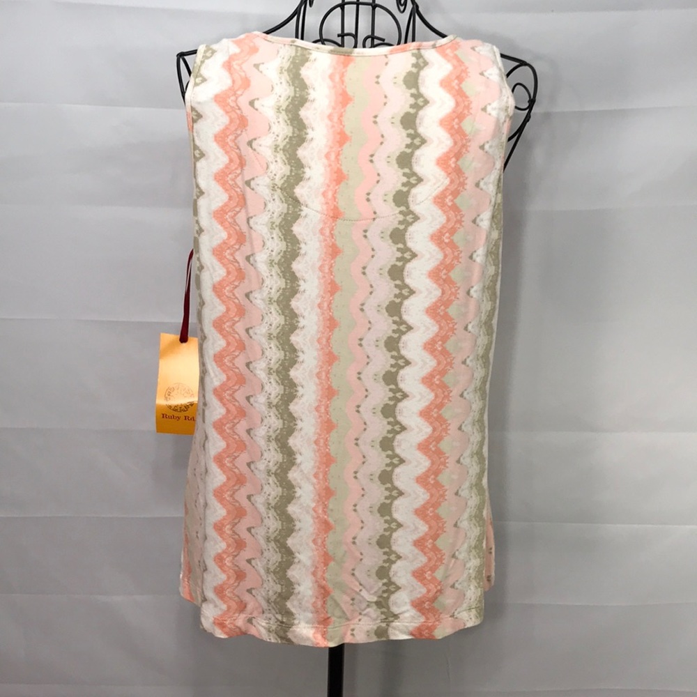 Ruby Rd Sequence Tank 🆕 Size Small - Picture 5 of 7